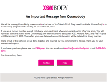 Tablet Screenshot of cosmobody.com